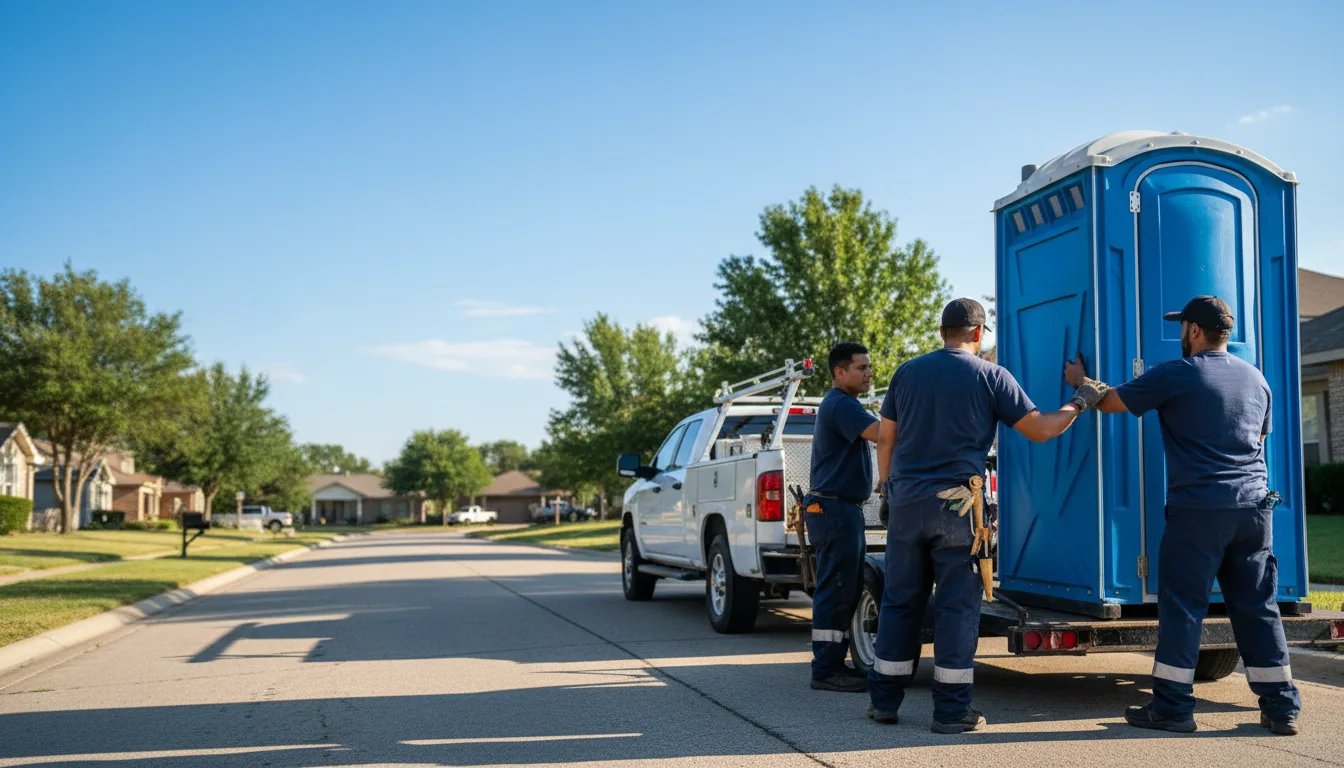 Portable Toilet Rental in Darby, PA near me
